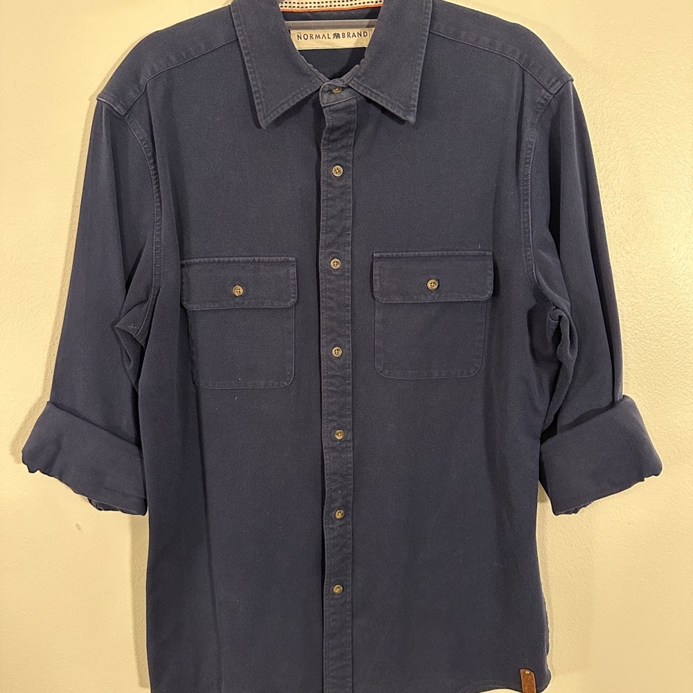 The Normal Brand - Men Button Down - Medium - image 1